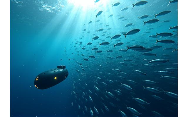 漁業資源調査と魚群行動分析