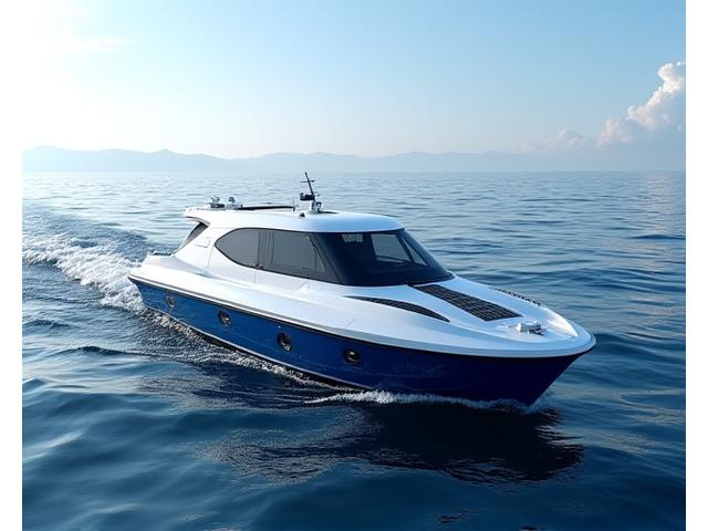 長距離航行型無人調査艇（USV）