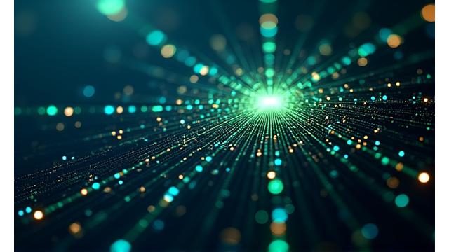 深層学習アルゴリズムとニューラルネットワークの抽象的な表現